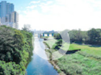 大田区矢口の風景
