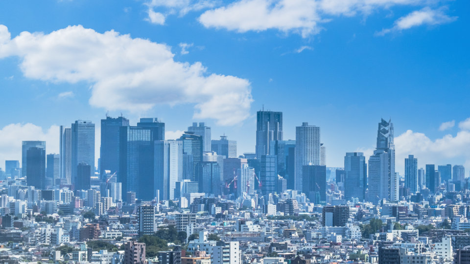 新宿区の象徴　新宿超高層ビル群 新宿副都心