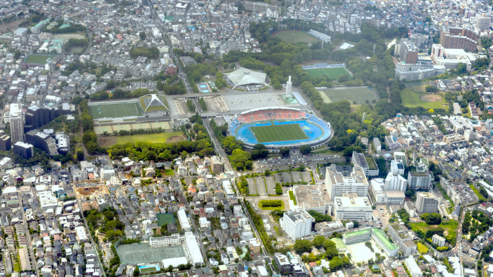 目黒区 駒沢公園と東京医療センター