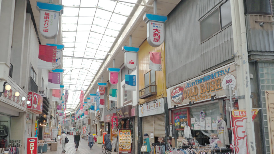品川区中延の人気商店街　中延商店街