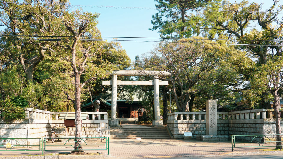 品川区大井の人気スポット　鹿嶋神社