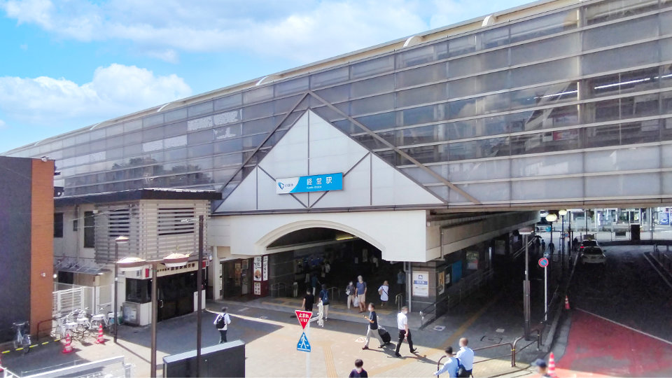 世田谷区桜の人気スポット　経堂駅