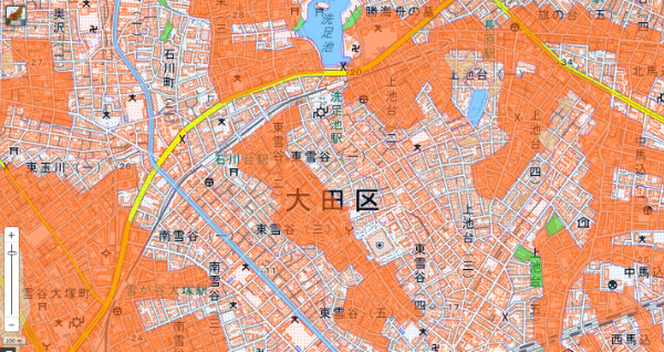 大田区東雪谷のおすすめ新築戸建 地質