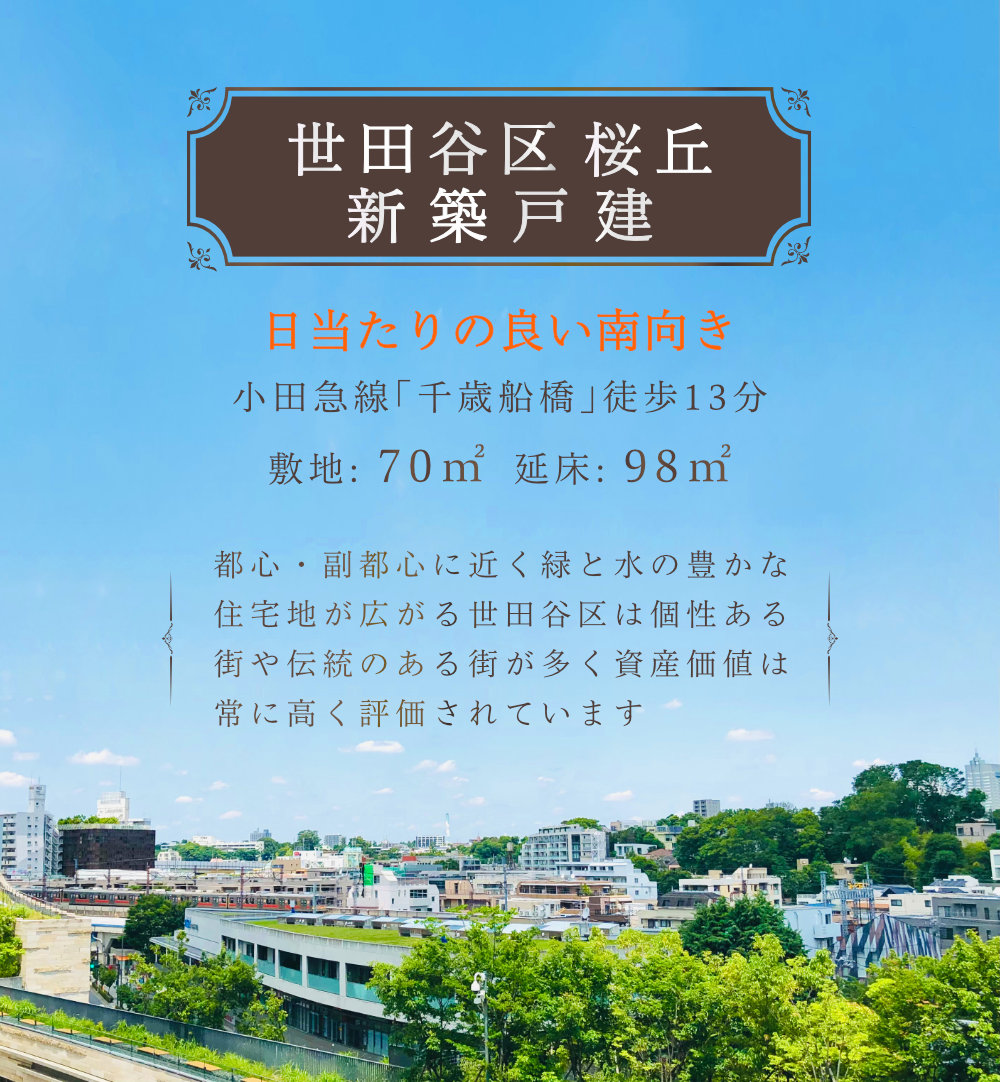 世田谷区桜丘のおすすめ新築戸建をご紹介